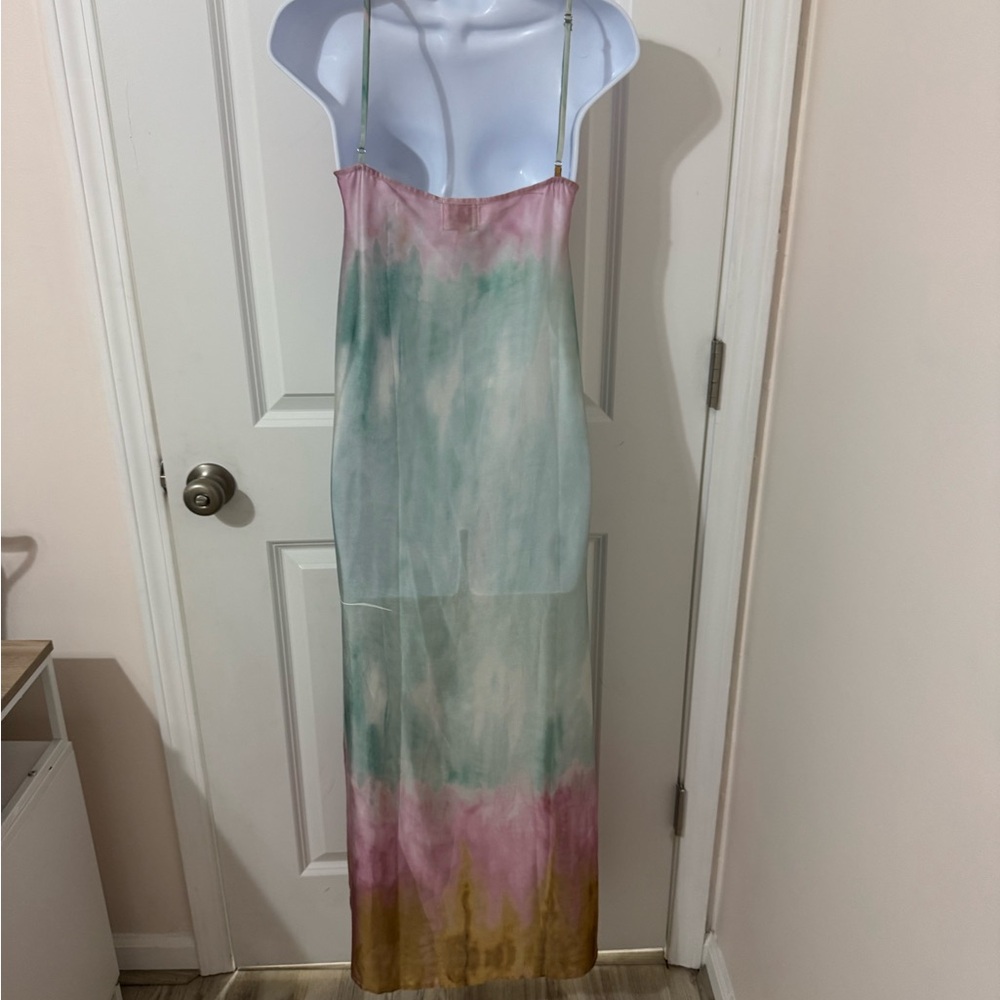 Vici Pastel Tie-Dye Maxi Dress